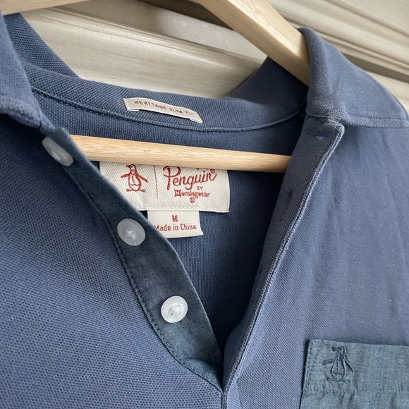 Penguin Original men’s polo shirt. Size M. Excellent condition. - Picture 2 of 4